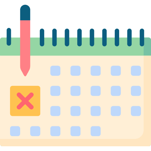 Calendar check mark mark calendar icon
