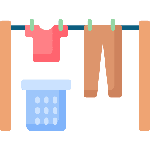 Drying drying housekeeping cleaning icon