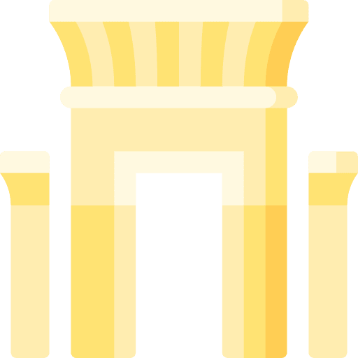 Persepolis monument gate architecture icon Persepolis monument gate architecture icon