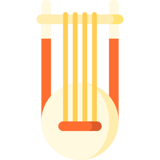 Lyre music orchestra harp icon Lyre music orchestra harp icon
