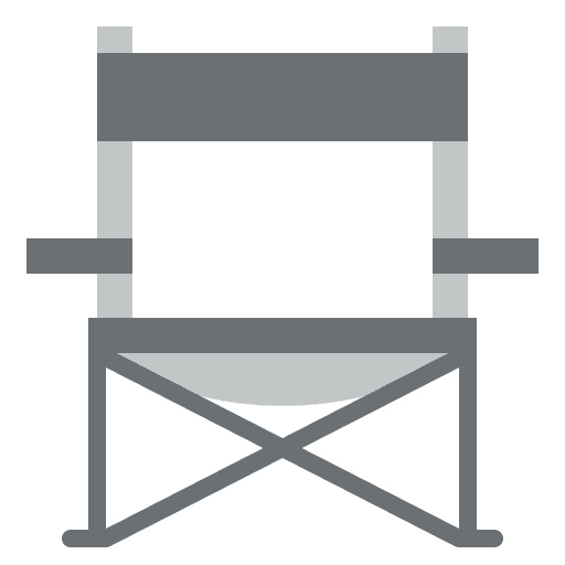 Camping chair furniture and household chair camping icon Camping chair furniture and household chair camping icon
