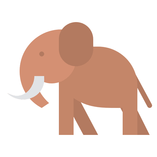 Elephant wild life nature animals icon Elephant wild life nature animals icon