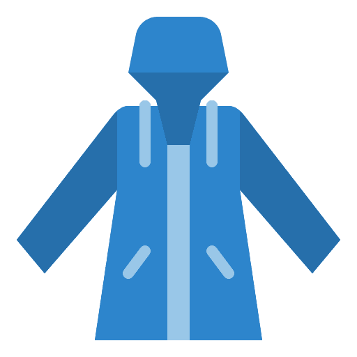 Jacket raincoat overcoat jacket icon Jacket raincoat overcoat jacket icon