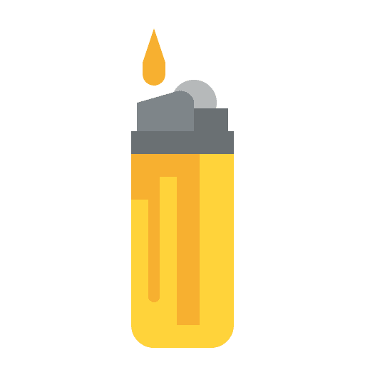 Lighter fire lighter construction and tools flame icon Lighter fire lighter construction and tools flame icon