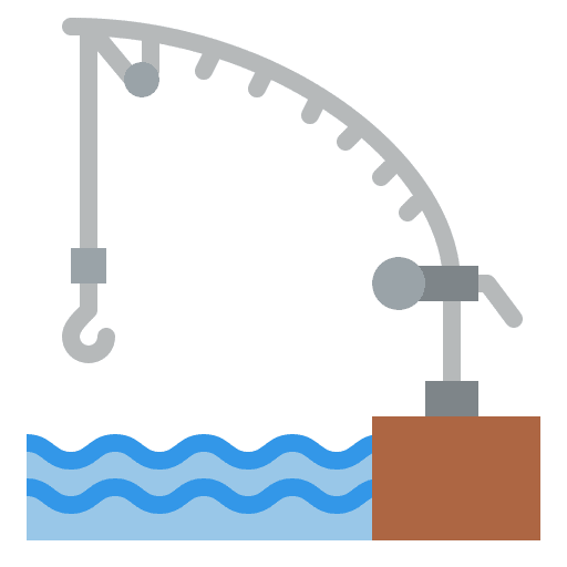 Fishing leisure camping fishing icon Fishing leisure camping fishing icon