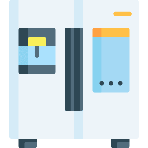 Refrigerator cooler electronics freeze icon