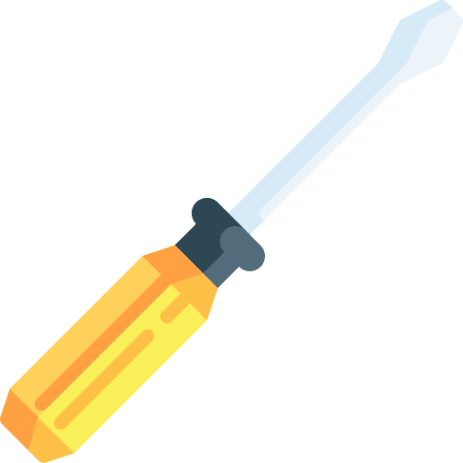 Screwdriver work tools screwdriver maintenance icon
