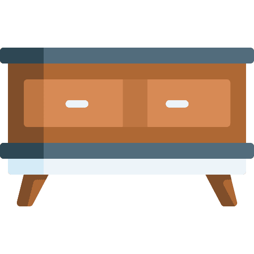 Tv stand decoration living room tv table icon