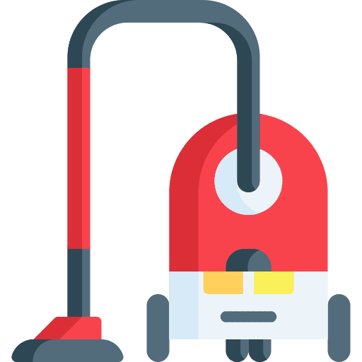 Vacuum cleaner hardware house things furniture and household icon
