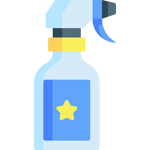Cleaning spray protection washing cleaning spray icon