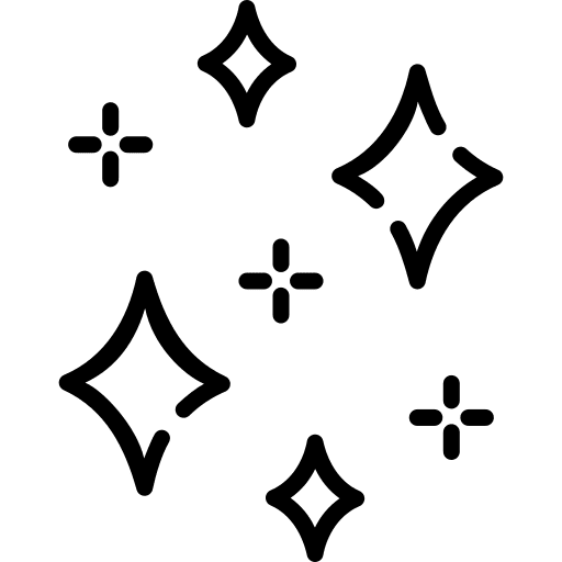 Shine sparkle star light icon