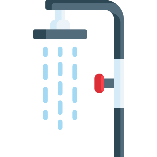 Shower head relax shower head bathroom icon
