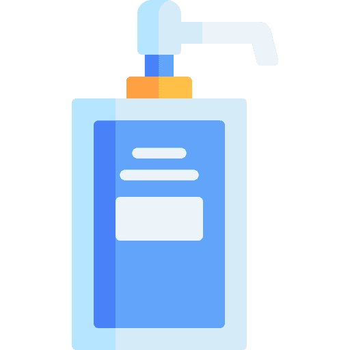 Soap bottle wellness dispenser gel icon