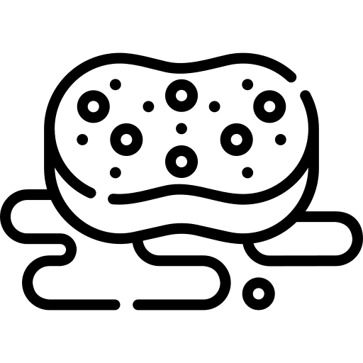 Sponge washing hygiene sponge icon