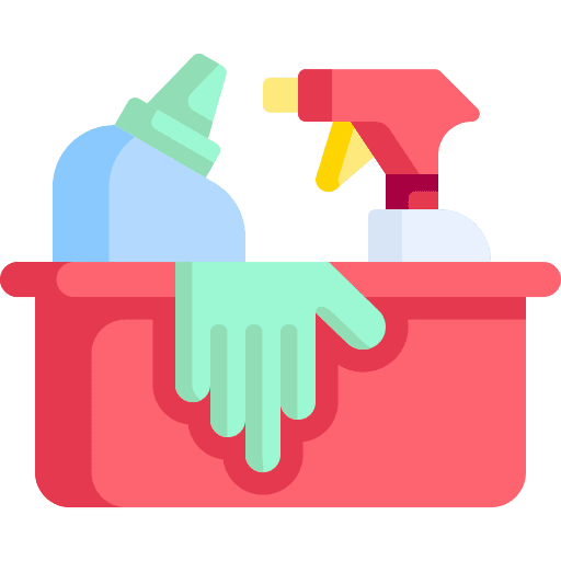Cleaning tools wash washing sponge icon
