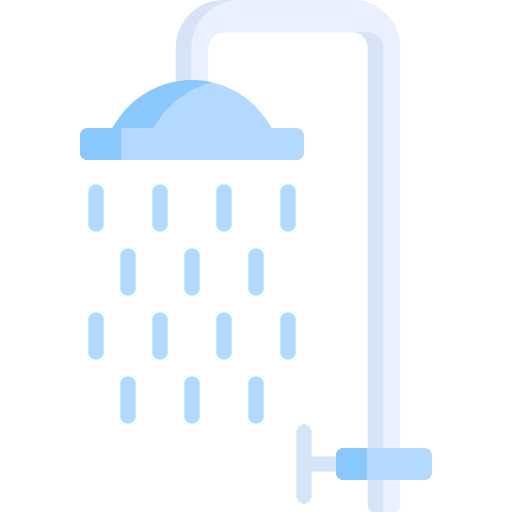 Shower head wash hygiene water icon Shower head wash hygiene water icon