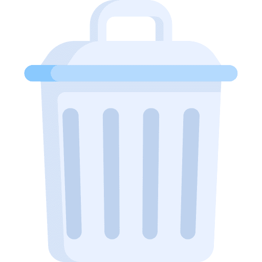 Trash can ui garbage bin icon Trash can ui garbage bin icon