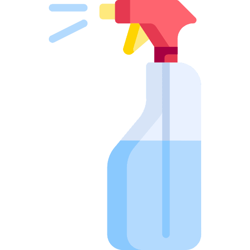 Desinfectant furniture and household bleach cleaning icon Desinfectant furniture and household bleach cleaning icon
