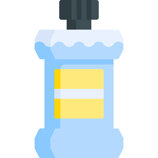 Mouthwash dental healthcare and medical ammonia icon Mouthwash dental healthcare and medical ammonia icon