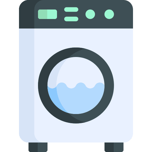 Washing machine electrical appliance laundry electronics icon Washing machine electrical appliance laundry electronics icon