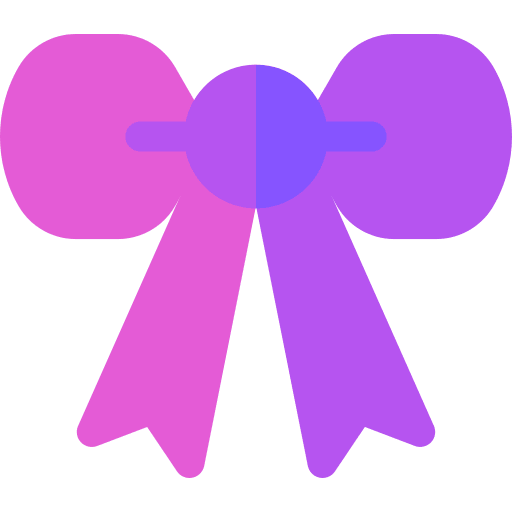 Bow tie decoration fashion bow tie icon