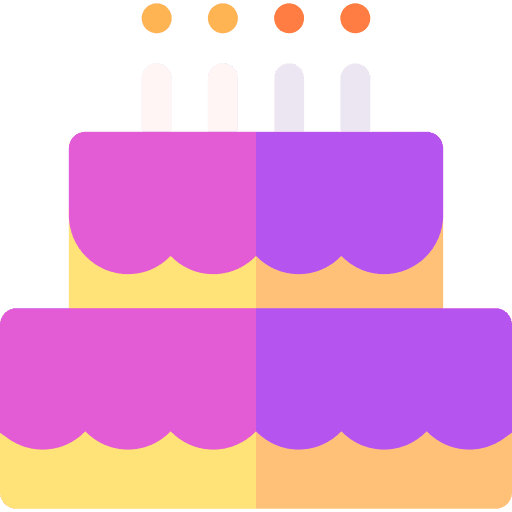Cake dessert cake celebration icon