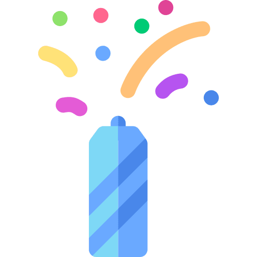 Confetti celebration celebrate confetti icon