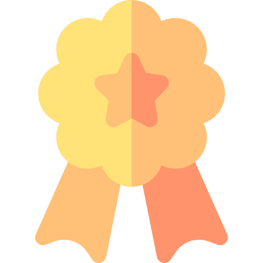 Badge high quality reward award icon