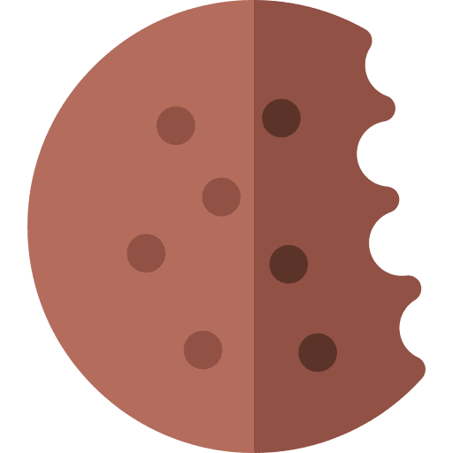 Cookie cookie bite bakery icon