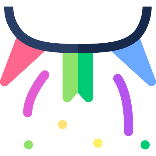 Garland garland decoration fun icon