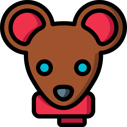 Mouse rat wildlife winter icon Mouse rat wildlife winter icon
