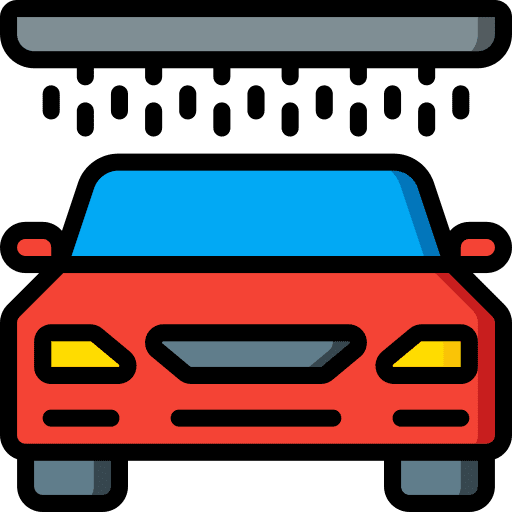 Car wash washing vehicle car icon