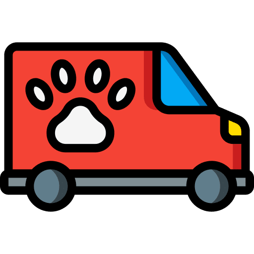 Van transportation vehicle van icon
