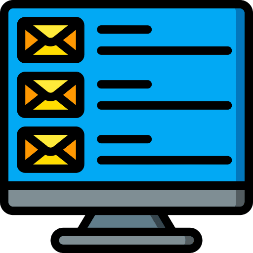 Email laptop installed application icon