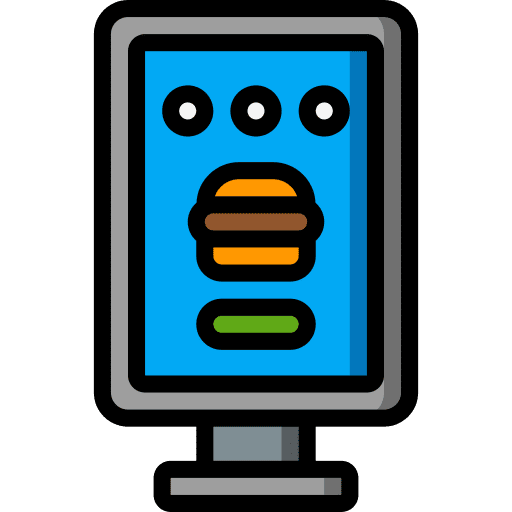 Order food order food food tablet icon