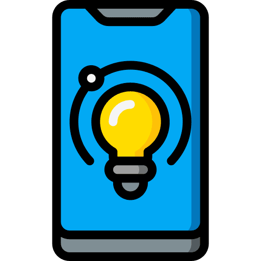 Smart light smart light mobile application smarthome icon
