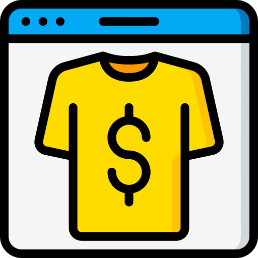 Web browser online shopping online order ecommerce icon