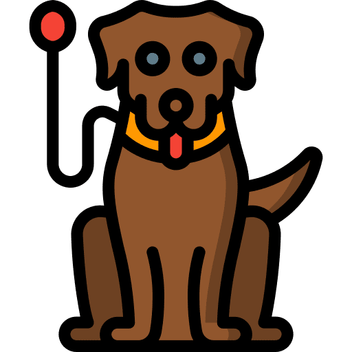 Dog walking dog walking pet animal icon