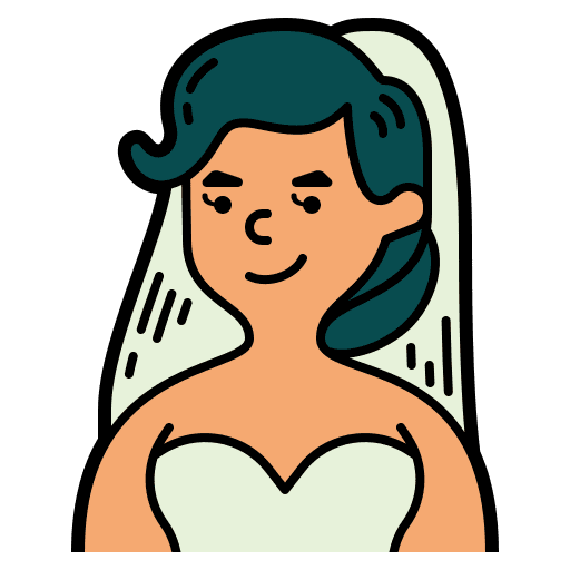 Bride bride girl woman icon Bride bride girl woman icon