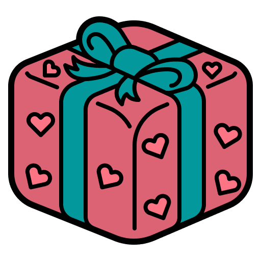 Gift birthday and party valentines day wedding icon Gift birthday and party valentines day wedding icon