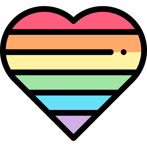 Love homosexuality pride lgbtq icon Love homosexuality pride lgbtq icon