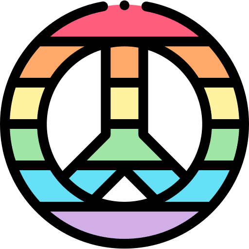 Peace miscellaneous lgtbi peace icon Peace miscellaneous lgtbi peace icon