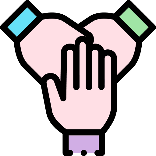 Together team together hands icon Together team together hands icon