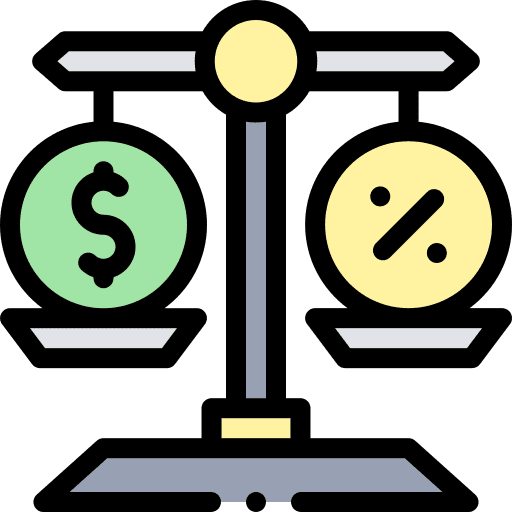 Balance scale law business and finance justice scale icon Balance scale law business and finance justice scale icon