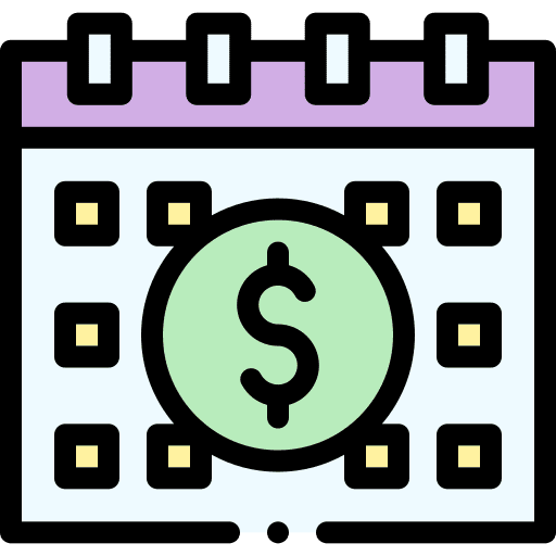 Long term debt long term debt money clock icon Long term debt long term debt money clock icon