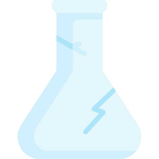 Flask laboratory broken miscellaneous icon