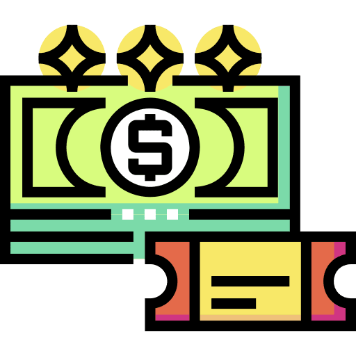 Lottery banknote money lottery icon Lottery banknote money lottery icon
