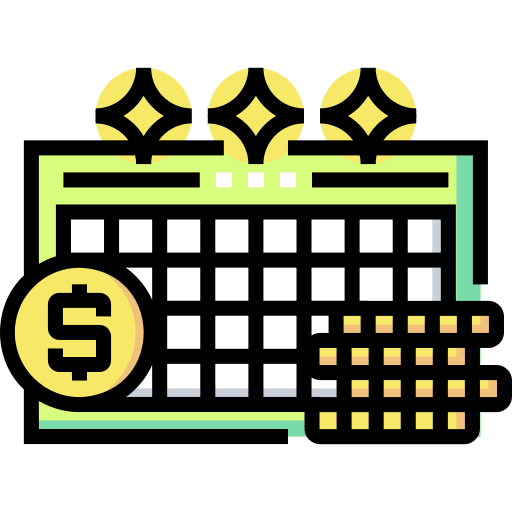 Lottery bingo winning lottery icon Lottery bingo winning lottery icon