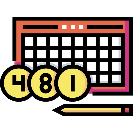 Lottery casino pencil gambling icon Lottery casino pencil gambling icon