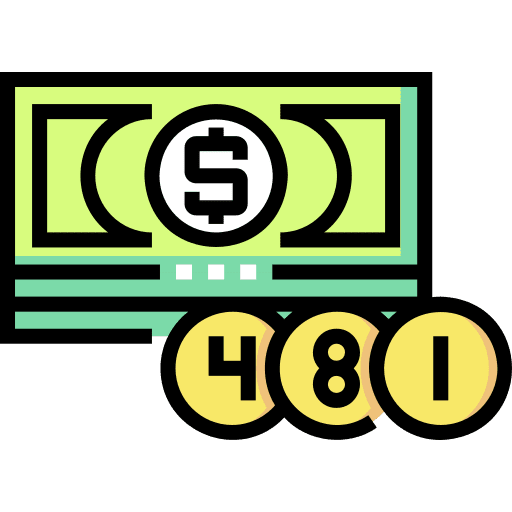 Lottery dollar lottery bet icon Lottery dollar lottery bet icon
